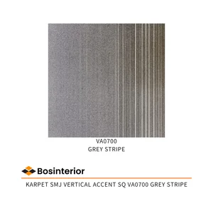 Karpet SMJ Vertical Accent SQ VA0700 Grey Stripe