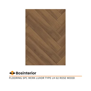 Lantai Spc Merk Luxor Type LH-02 Rose Wood