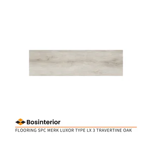 Lantai Spc Merk Luxor Type LX-3 Travertine Oak