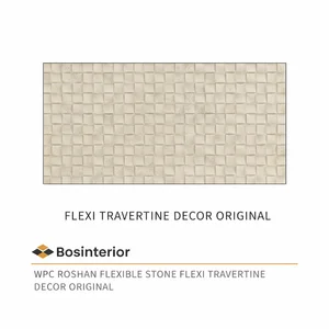 Wall Panel WPC Roshan Flexible Stone Flexi Travertine Decor Original (/m2)