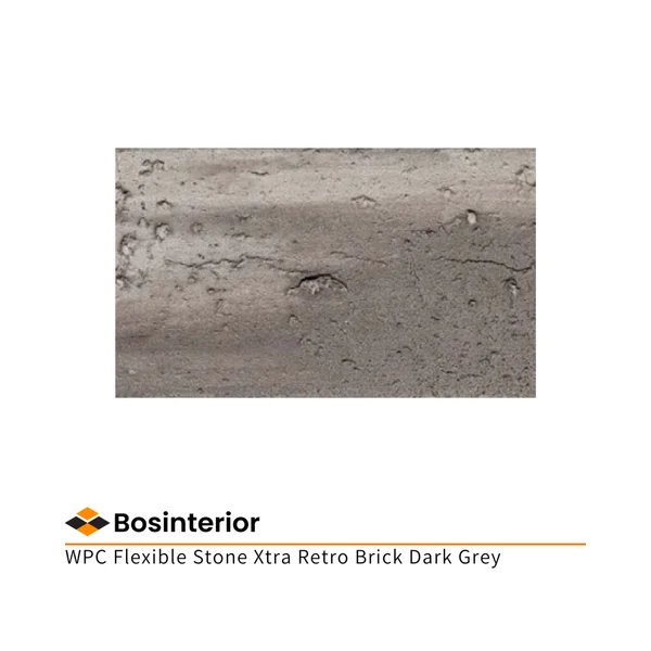 Wall Panel Roshan WPC Retro Brick Dark Grey (m2)