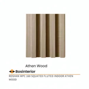 Wall Panel WPC Roshan 160 Squated Fluted Athen Wood Indoor (/box)