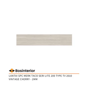 Lantai Vinyl Merk TACO Seri Lite 200 Type TV 2010 Vintage Cherry - 2mm