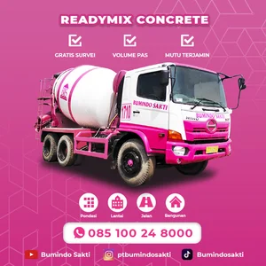  Ready Mix Concrete B0-K500 BUMINDO SAKTI