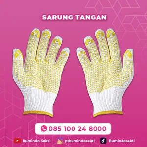 Sarung Tangan Safety Kain per Lusin