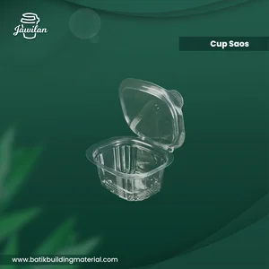 Tempat Saos dan Kecap / PET Food Cup - 25 ml