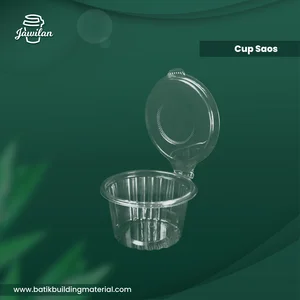 Tempat Saos dan Kecap / PET Food Cup - 75 ml