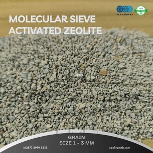 Mineral Stone Zeolite Natural Clinoptilolite Molecular Sieve for Desiccant size 1-3 mm Food Grade 25 kg/zak 