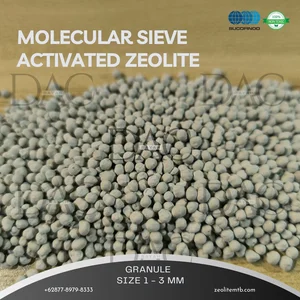 Mineral Stone Zeolite Natural Clinoptilolite Molecular Sieve for Desiccant size 3-5 mm Food Grade 25 kg/bag