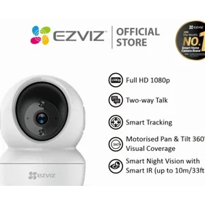 Kamera CCTV Ezviz C6N 2MP Smart Wifi Pan Tilt IP Camera CCTV Indoor 1080p
