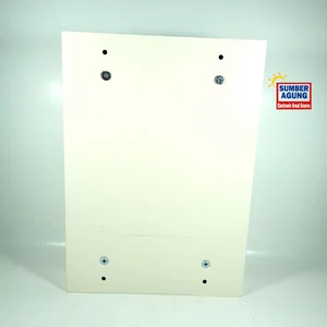 Ionee Box Panel Listrik 25x35x12 Polos Kunci TEKAN Plat Besi Box Panel Listrik Indoor Outdoor Pintu Luar 