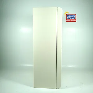 Ionee Box Panel Listrik 25x35x12 Polos Kunci TEKAN Plat Besi Box Panel Listrik Indoor Outdoor Pintu Luar 
