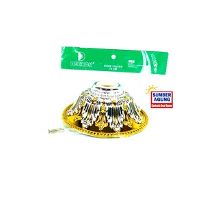 Dexicon Fiting Plafon Batik DPS023 Gold Fitting Hias DPL03RPH Ukir Batik Gold Emas Modern Istana