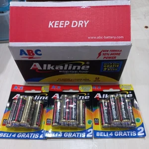 Baterai ABC Alkaline A2 Charger Baterai 