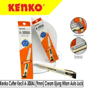 Kenko Cutter Kecil A-300AL (9mm) Pisau Cutter 