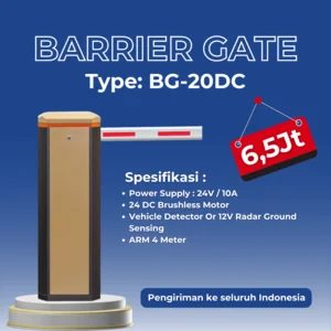 Barrier Gate Type DC 20 - Palang 3 Meter