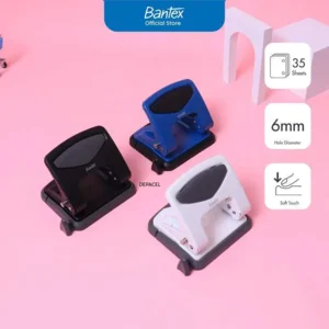 Bantex Soft Touch Large Paper Puncher (Per Piece)