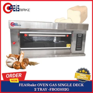 Mesin Oven Gas Single Deck 2 TRAY / Mesin Gas Oven