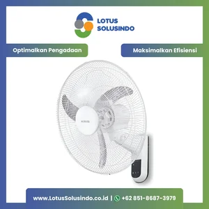 KRIS WALL FAN WITH REMOTE 45CM WALL FAN 18 INCI 15493