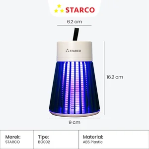 Starco Mini Mosquito Killer Perangkap Nyamuk UV Perangkap Serangga