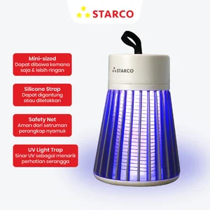 Starco Mini Mosquito Killer Perangkap Nyamuk UV Perangkap Serangga