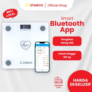 Starco Smart Body Fat Scale Bluetooth BMI Digital Body Scales