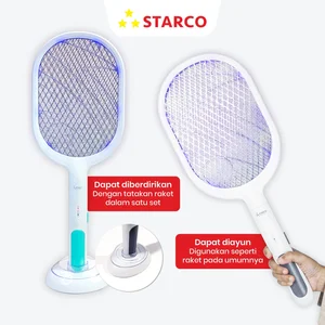 Starco Raket Nyamuk 2 in 1 Multifungsi Perangkap Nyamuk RN-199