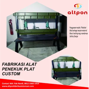 FABRIKASI ALAT PENEKUK PLAT CUSTOM