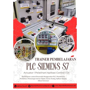 TRAINER PEMBELAJARAN PLC SIEMENS S7 1200