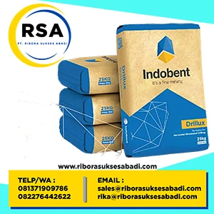 Bentonite Drillux Indobent Untuk Pengeboran Horizontal Sodium Bentonite