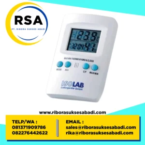 Thermo Hygrometer Digital Thermohygrometer Isolab Termohigrometer