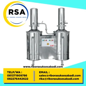 Mesin Destilasi Double Water Distiller Stainless Steel B-One DWD-10