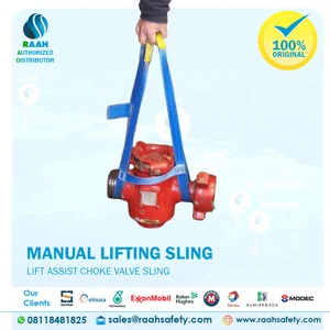 Webbing Sling Belt 100kgs Tali Angkat Double Ply HFS-C100 LIFT ASSIST CHOKE VALVE SLING