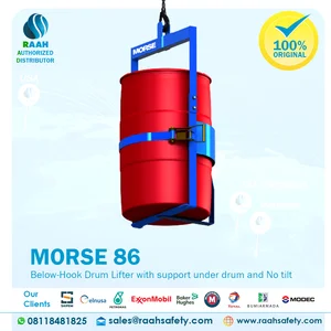 Drum Lifter - Drum Stacker Morse 86 Series Drum Lifters  Below-Hook Drum Lifters with Under-Drum Support