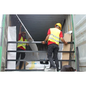 Jasa Pasang plastik kemasan Flexibag container 20'