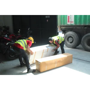 Jasa Pasang plastik kemasan Flexibag container 20'