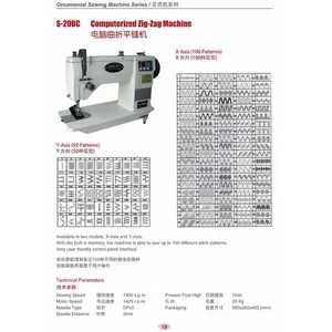 Zig-Zag Computer Sewing Machine S-20Uc