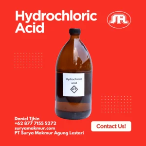 Asam Klorida HCl Konsentrasi 32% - 33% / Hydrochloric Acid