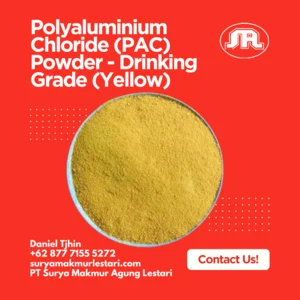 Poly Aluminum Chloride Powder PAC 35%  Drinking Grade Yellow / Kuning