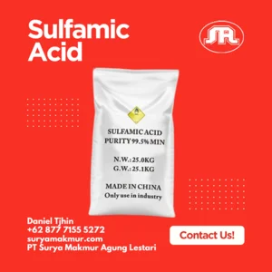 Asam Sulfamat (Sulfamic Acid) H3NSO3 CAS 5329-14-6