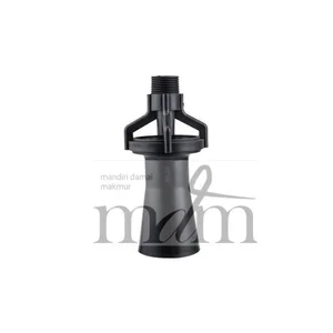 Nozzle Eductor Polypropylene 1/4" PP Hitam