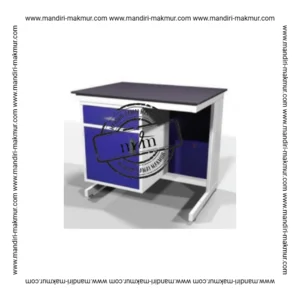 Meja Laboratorium MDM Permukaan Phenolic Resin