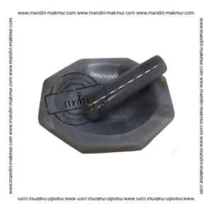 Alat Penghalus Bahan Agate Mortar 50mm untuk Lab