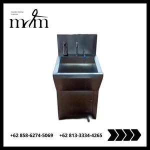 Scrubsink Injak 1 Person / Scrub station Scrub Sink Manual 1 Orang
