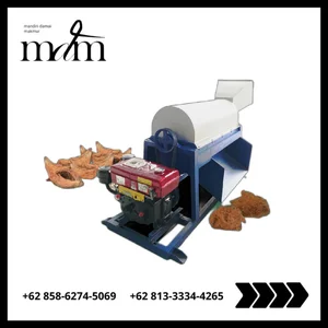 Mesin Sabut Kelapa / Mesin Giling Cocopeat dan Cocofiber Pengurai Sabut Kelapa - Fullset Dinamo