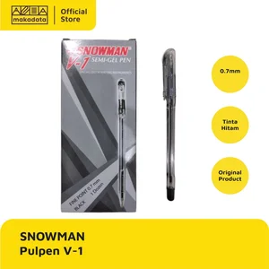 SNOWMAN V1 0.7 BLUE (Pulpen dan Pensil)