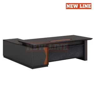 New Line - Meja Direktur Executive Modern Design Premium Quality / Meja Manager / Meja kerja / Meja Boss / Office Tablee
