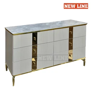 New Line - Console Table BC 03-06 / Meja Console dan Laci Minimalis - Meja Aesthetic / Meja Konsul / Meja Rungan Minimalis / Meja Tv