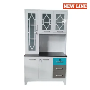 New Line - Kitchen Cabinet / Kitchen Set / Kitchen Rack / Metal Plate Kitchen Cabinet