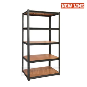 New Line - KM H09 100 CM - Rak Susun Serbaguna Rak Susun Besi 4 Tingkat Rak Dapur Rak Besi Siku Rak Dapur Sebaguna
